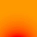 orange and blue abstract painting